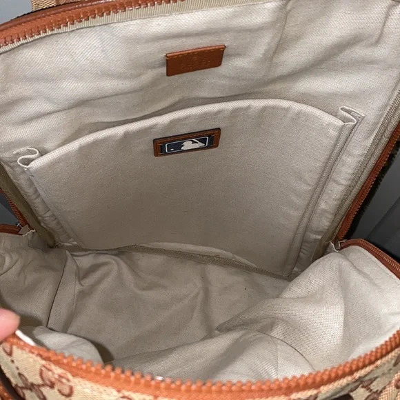 GUCCI LA Angels ⚾️ MLB Canvas Backpack…🎒 - Picture 6 of 16